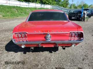 1968 Ford Mustang z VIN 8T01C111134, wystawiony jako Copart lot #57149315 z przebiegiem Nie podano mil oraz Tytuł czysty. Historia ofert i sprzedaży dostępna na DreamBid. Obrazek 6.