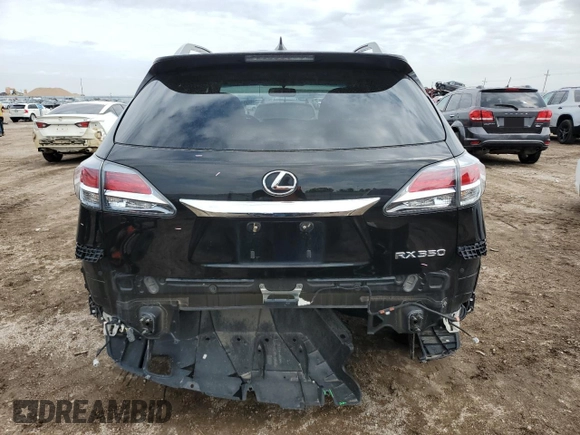 2015 Lexus RX 350 with VIN 2T2BK1BA1FC337057, listed as a Copart auction lot 60040435 with 61,372 mi miles and Salvage title. Bid and sale history available at DreamBid. Image 6.
