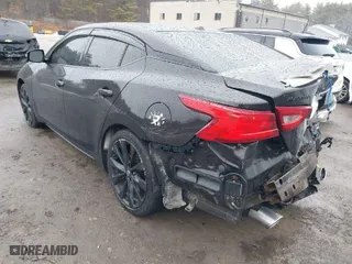 2016 Nissan Maxima 3.5 Platinum with VIN 1N4AA6AP7GC437220, listed as a IAAI auction lot 41442439 with 108,531 mi miles. Bid and sale history available at carsss.com. Image 3.
