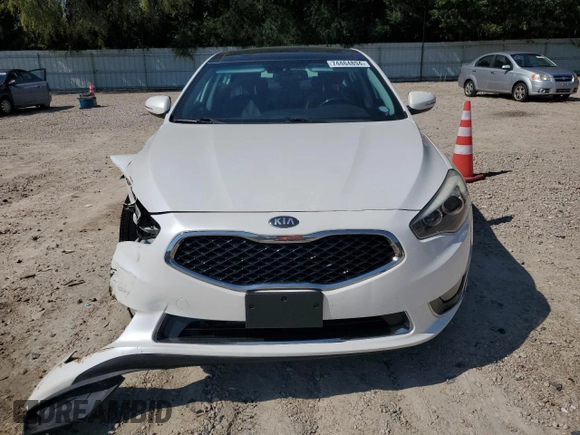 2015 Kia Cadenza Premium with VIN KNALN4D7XF5188175, listed as a Copart auction lot 74464894 with 91,193 mi miles and Salvage Title. Bid and sale history available at carsss.com. Image 5.