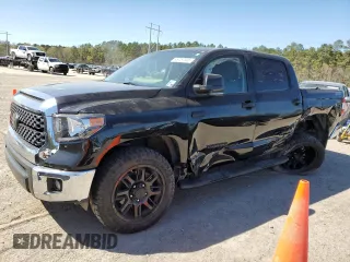 2021 Toyota Tundra 2WD SR5 with VIN 5TFEY5F17MX285806, listed as a Copart auction lot 49787305 with 37,239 mi miles and Salvage Title. Bid and sale history available at carsss.com. Image 1.