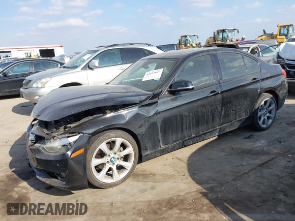 2015 BMW 3 Series 328i with VIN WBA3A5C55FF607013, listed as a IAAI auction lot 41527827 with 80,000 mi miles. Bid and sale history available at carsss.com. Image 17.