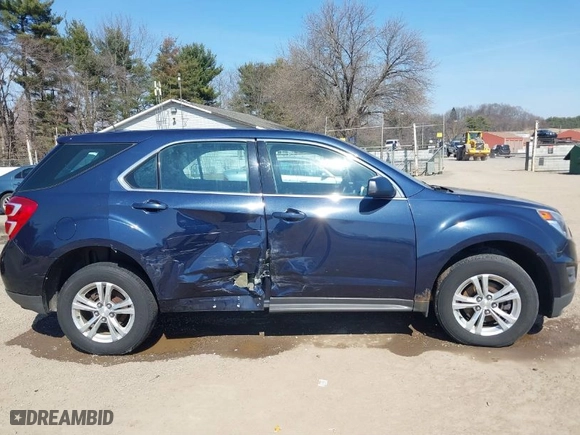 2016 Chevrolet Equinox LS with VIN 2GNFLEEK8G6155770, listed as a IAAI auction lot 41728714 with 106,531 mi miles. Bid and sale history available at carsss.com. Image 13.