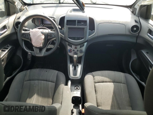 2015 Chevrolet Sonic LT with VIN 1G1JC5SH6F4131388, listed as a Copart auction lot 53811095 with Not provided miles and Salvage title. Bid and sale history available at DreamBid. Image 8.