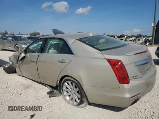 2015 Cadillac CTS Luxury RWD with VIN 1G6AR5SXXF0125522, listed as a Copart auction lot 49418515 with 75,331 mi miles and Salvage Title. Bid and sale history available at DreamBid. Image 2.