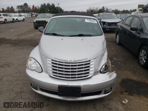 2007 Chrysler PT Cruiser with VIN 3C3JY45X07T621881, listed as a Copart auction lot 77560494 with 76,653 mi miles and Salvage Title. Bid and sale history available at carsss.com. Image 5.