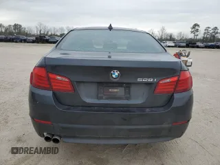 2011 BMW 5 Series 528i with VIN WBAFR1C55BC748660, listed as a Copart auction lot 45289825 with 135,768 mi miles and Salvage Title. Bid and sale history available at carsss.com. Image 6.
