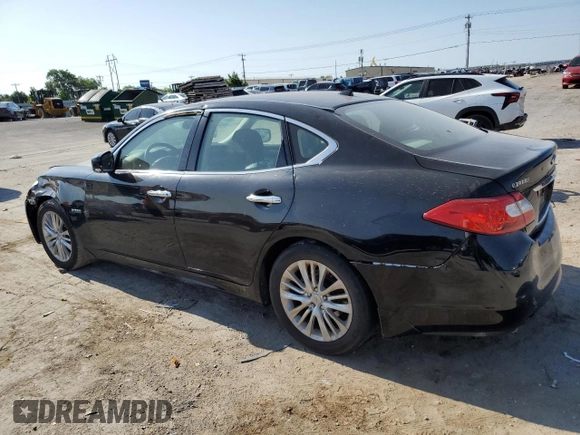 2012 Infiniti M Hybrid with VIN JN1EY1AP1CM910031, listed as a Copart auction lot 58405275 with 169,991 mi miles and Clean title. Bid and sale history available at DreamBid. Image 2.