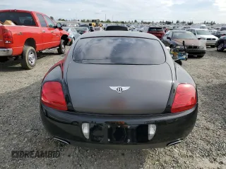 2007 Bentley Continental GT with VIN SCBCR73W07C044927, listed as a Copart auction lot 56657975 with 36,253 mi miles and Salvage Title. Bid and sale history available at DreamBid. Image 6.