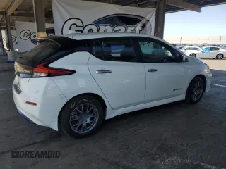 2019 Nissan LEAF S z VIN 1N4AZ1CP1KC306317, wystawiony jako Copart lot #59049795 z przebiegiem 33 445 mil mil oraz Szkoda całkowita • Salvage title. Historia ofert i sprzedaży dostępna na DreamBid. Obrazek 3.