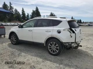 2016 Toyota RAV4 Limited with VIN JTMDJREV7GD041140, listed as a Copart auction lot 64798435 with 90,618 mi miles and Salvage title. Bid and sale history available at DreamBid. Image 2.