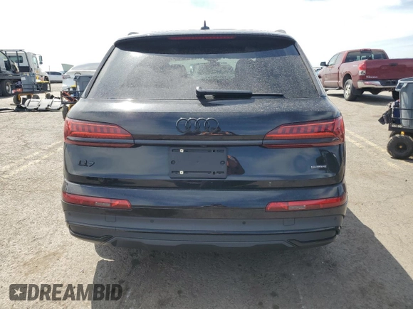 2022 Audi Q7 Prestige with VIN WA1VXBF70ND013584, listed as a Copart auction lot 54179315 with Not provided miles and Salvage title. Bid and sale history available at DreamBid. Image 6.