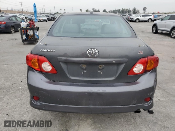 2010 Toyota Corolla with VIN 1NXBU4EE0AZ380553, listed as a Copart auction lot 53377225 with 196,832 mi miles and Clean Title. Bid and sale history available at carsss.com. Image 6.