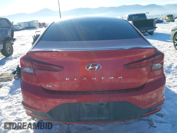 2019 Hyundai Elantra SE with VIN 5NPD74LFXKH493230, listed as a IAAI auction lot 41296855 with 52,163 mi miles and . Bid and sale history available at DreamBid. Image 17.