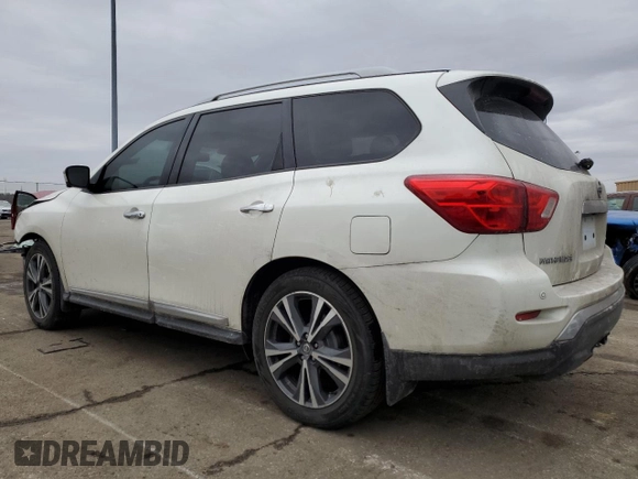 2020 Nissan Pathfinder Platinum с VIN 5N1DR2DM5LC585642, выставлен на аукционе Copart как лот 43278175 с пробегом 105 201 миль миль и Списание • Salvage title. История ставок и продаж доступна на DreamBid. Изображение 2.