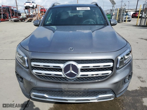 2020 Mercedes-Benz GLB with VIN WDC4M4HB9LW006104, listed as a Copart auction lot 51288995 with 80,641 mi miles and Clean Title. Bid and sale history available at carsss.com. Image 5.
