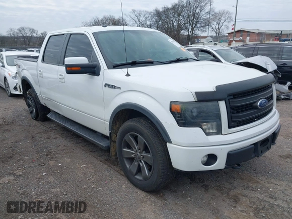 2013 Ford F-150 XL with VIN 1FTFW1EF9DFD14129, listed as a IAAI auction lot 41585143 with 190,047 mi miles. Bid and sale history available at carsss.com. Image 1.