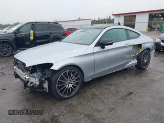 2022 Mercedes-Benz C 300 with VIN W1KWJ8DB7NG115264, listed as a IAAI auction lot 41353889 with 24,361 mi miles and . Bid and sale history available at DreamBid. Image 20.