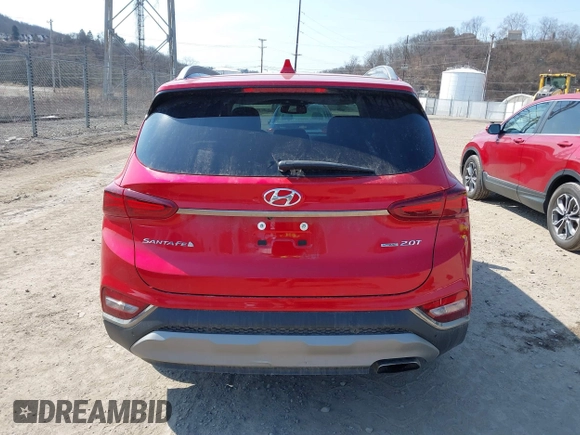 2020 Hyundai Santa Fe Limited with VIN 5NMS5CAA7LH222221, listed as a IAAI auction lot 41775537 with 64,519 mi miles. Bid and sale history available at carsss.com. Image 17.