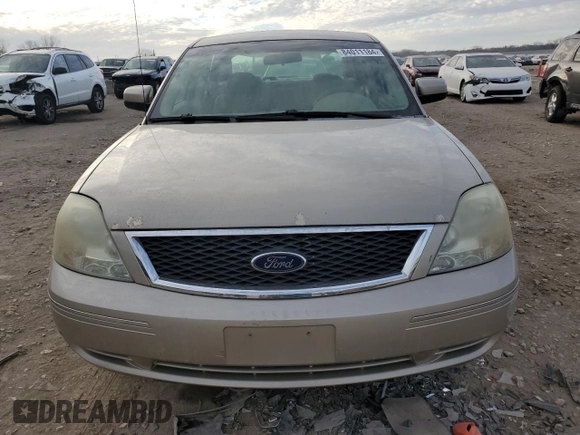 2005 Ford Five Hundred SE with VIN 1FAFP26135G148147, listed as a Copart auction lot 84011184 with 216,546 mi miles and Salvage Title. Bid and sale history available at carsss.com. Image 5.