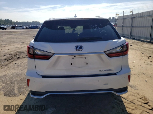 2022 Lexus RX with VIN JTJHGKFA5N2024037, listed as a Copart auction lot 69342873 with 36,531 mi miles. Bid and sale history available at carsss.com. Image 6.