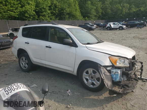 2012 Toyota RAV4 with VIN JTMBF4DV3C5053979, listed as a Copart auction lot 59020105 with 127,501 mi miles and Salvage title. Bid and sale history available at DreamBid. Image 4.