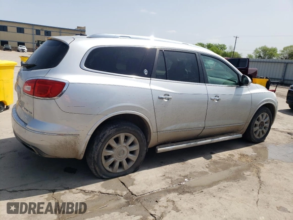 2015 Buick Enclave Leather with VIN 5GAKRBKD4FJ372469, listed as a Copart auction lot 50914215 with 157,811 mi miles and Salvage Title. Bid and sale history available at carsss.com. Image 3.