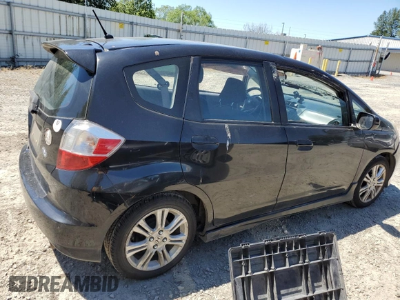 2011 Honda Fit Sport with VIN JHMGE8H57BC024827, listed as a Copart auction lot 59704194 with 146,316 mi miles and Salvage Title. Bid and sale history available at DreamBid. Image 3.