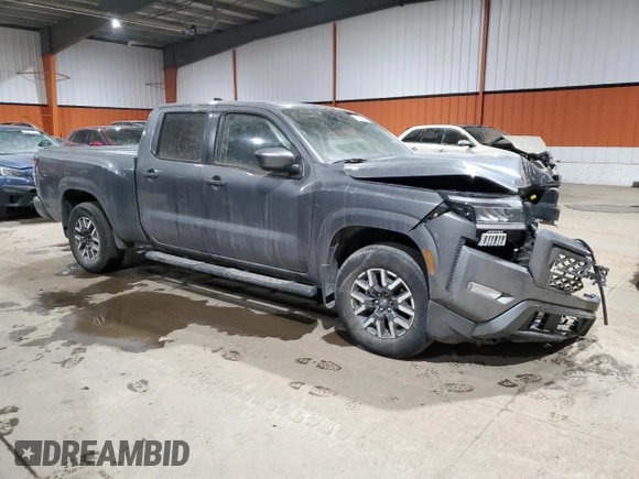 2022 Nissan Frontier SV with VIN 1N6ED1FK0NN688615, listed as a Copart auction lot 88040205 with 38,317 mi miles and Salvage Title. Bid and sale history available at carsss.com. Image 4.