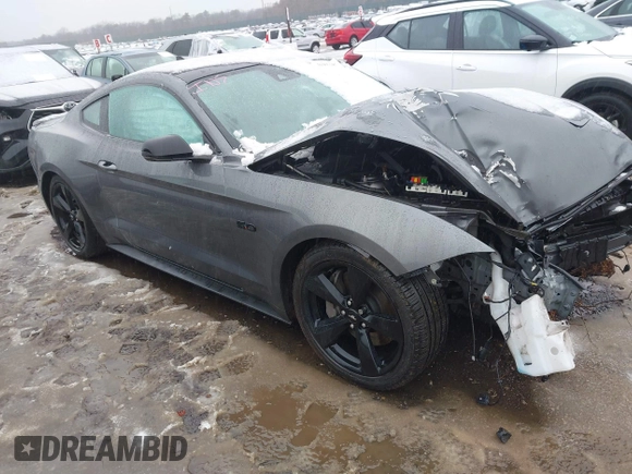 2023 Ford Mustang GT with VIN 1FA6P8CF3P5306746, listed as a IAAI auction lot 41497385 with 25 mi miles and . Bid and sale history available at DreamBid. Image 1.
