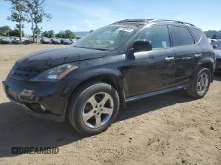 2005 Nissan Murano SL z VIN JN8AZ08T45W318494, wystawiony jako Copart lot #57463815 z przebiegiem 171 224 mil mil oraz Czysty tytuł • Clean title. Historia ofert i sprzedaży dostępna na DreamBid. Obrazek 1.