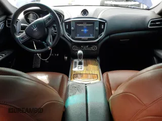 2015 Maserati Ghibli with VIN ZAM57XSA6F1146160, listed as a Copart auction lot 44799404 with 72,896 mi miles. Bid and sale history available at carsss.com. Image 8.