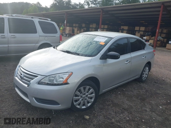 2015 Nissan Sentra SR with VIN 3N1AB7AP0FY340818, listed as a IAAI auction lot 41897454 with 146,030 mi miles and . Bid and sale history available at DreamBid. Image 2.