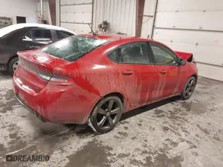 2015 Dodge Dart GT with VIN 1C3CDFEB2FD128146, listed as a IAAI auction lot 41596714 with 65,325 mi miles. Bid and sale history available at carsss.com. Image 4.