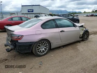 2007 BMW 3 Series 335i with VIN WBAWB73587P034853, listed as a Copart auction lot 61181285 with 108,147 mi miles and Salvage title. Bid and sale history available at DreamBid. Image 3.