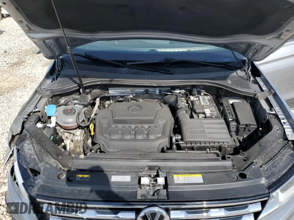 2021 Volkswagen Tiguan S with VIN 3VV1B7AX7MM133023, listed as a Copart auction lot 55229545 with 57,228 mi miles and Salvage title. Bid and sale history available at DreamBid. Image 12.