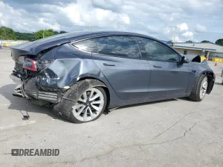 2022 Tesla Model 3 Long Range z VIN 5YJ3E1EB2NF186082, wystawiony jako Copart lot #58591015 z przebiegiem 143 241 mil mil oraz Szkoda całkowita • Salvage title. Historia ofert i sprzedaży dostępna na DreamBid. Obrazek 3.