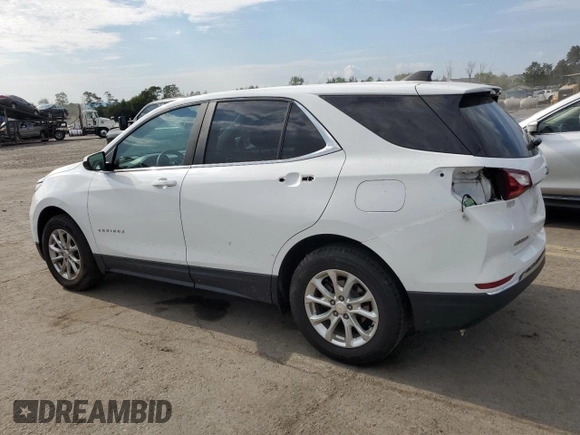 2021 Chevrolet Equinox LT with VIN 2GNAXUEV5M6127021, listed as a Copart auction lot 69222764 with 75,867 mi miles and Salvage Title. Bid and sale history available at DreamBid. Image 2.