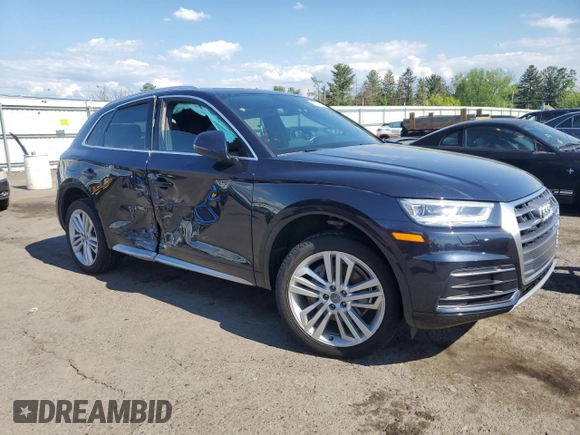 2018 Audi Q5 Premium Plus z VIN WA1BNAFY7J2165573, wystawiony jako Copart lot #56040975 z przebiegiem 75 330 mil mil oraz Szkoda całkowita • Salvage title. Historia ofert i sprzedaży dostępna na DreamBid. Obrazek 4.