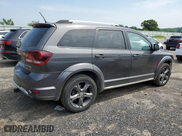 2016 Dodge Journey Crossroad Plus with VIN 3C4PDDGG3GT121695, listed as a Copart auction lot 59334115 with 228,871 mi miles and Salvage title. Bid and sale history available at DreamBid. Image 3.