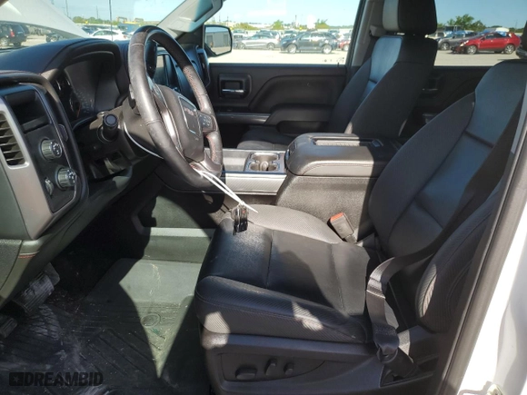 2018 GMC Sierra 1500 SLT with VIN 3GTU2NEC4JG272141, listed as a Copart auction lot 55628954 with 75,472 mi miles and Salvage Title. Bid and sale history available at carsss.com. Image 7.