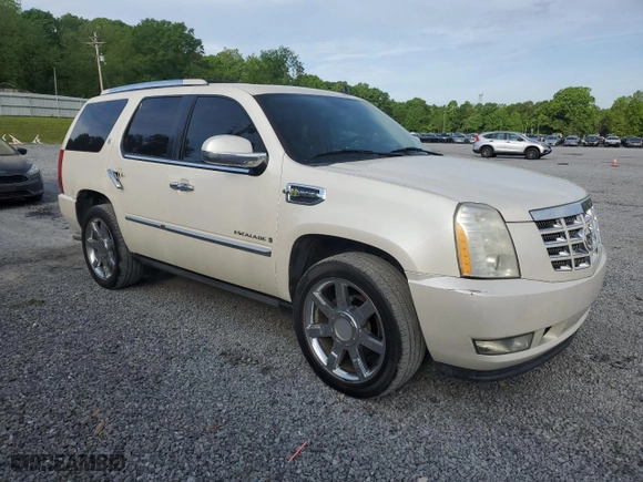 2009 Cadillac Escalade Hybrid with VIN 1GYFK43529R117682, listed as a Copart auction lot 53949915 with 221,447 mi miles and Clean Title. Bid and sale history available at carsss.com. Image 4.
