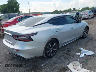 2019 Nissan Maxima SV with VIN 1N4AA6AV4KC376688, listed as a IAAI auction lot 42567641 with 178,411 mi miles and . Bid and sale history available at DreamBid. Image 4.