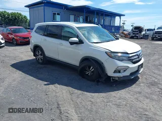 2016 Honda Pilot EX-L with VIN 5FNYF5H5XGB036949, listed as a IAAI auction lot 42385980 with 127,447 mi miles and . Bid and sale history available at DreamBid. Image 1.