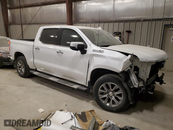 2019 Chevrolet Silverado 1500 High Country with VIN 1GCUYHED7KZ213143, listed as a Copart auction lot 87367524 with 73,225 mi miles and Salvage Title. Bid and sale history available at carsss.com. Image 4.