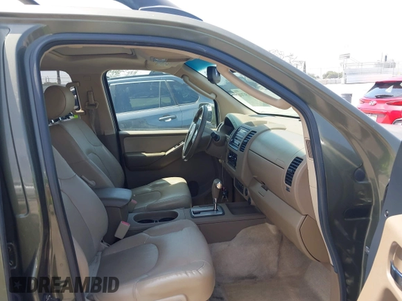 2005 Nissan Frontier LE with VIN 1N6AD07U05C449750, listed as a IAAI auction lot 42658701 with 104,630 mi miles and . Bid and sale history available at DreamBid. Image 5.
