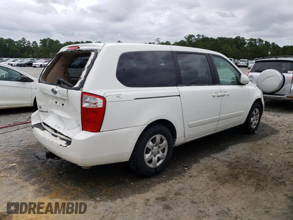 2006 Kia Sedona LX with VIN KNDMB233466022537, listed as a Copart auction lot 71130354 with 215,997 mi miles and Salvage Title. Bid and sale history available at carsss.com. Image 3.