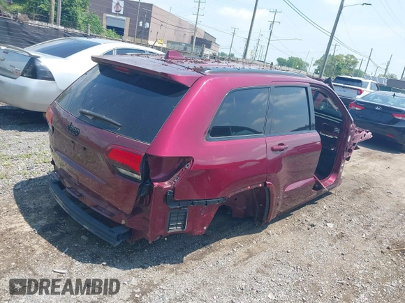 2018 Jeep Grand Cherokee Upland z VIN 1C4RJFAG5JC376406, wystawiony jako IAAI lot #42615924 z przebiegiem Nie podano mil oraz . Historia ofert i sprzedaży dostępna na DreamBid. Obrazek 4.