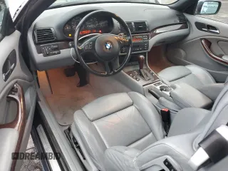 2003 BMW 3 Series 325Ci with VIN WBABS33463PG88875, listed as a Copart auction lot 80553934 with 202,964 mi miles and Salvage Title. Bid and sale history available at carsss.com. Image 8.