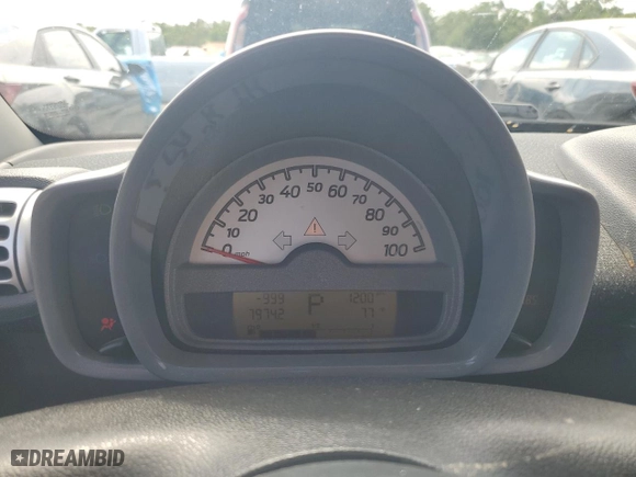 2009 Smart fortwo Passion with VIN WMEEK31X89K289001, listed as a Copart auction lot 51781925 with 79,742 mi miles and Salvage Title. Bid and sale history available at carsss.com. Image 9.